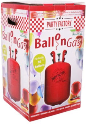 Partyfactory Heliumtank voor 50 ballonnen