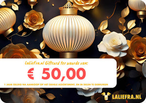 LaLieFra.nl Giftcard